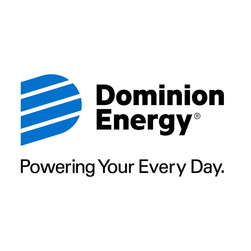 Dominion Energy logo with tagline Powering Your Every Day